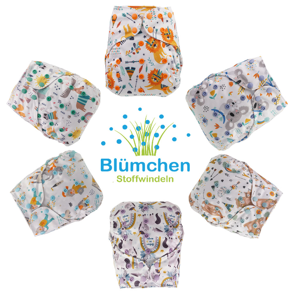 Blümchen Überhose Druckies FANTASY 2