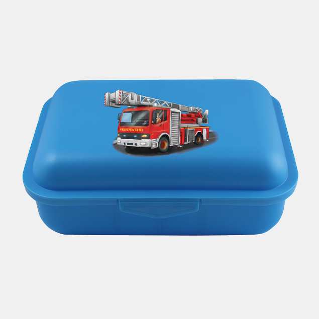 Emil BIO Brotbox mit Trennsteg Feuerwehr