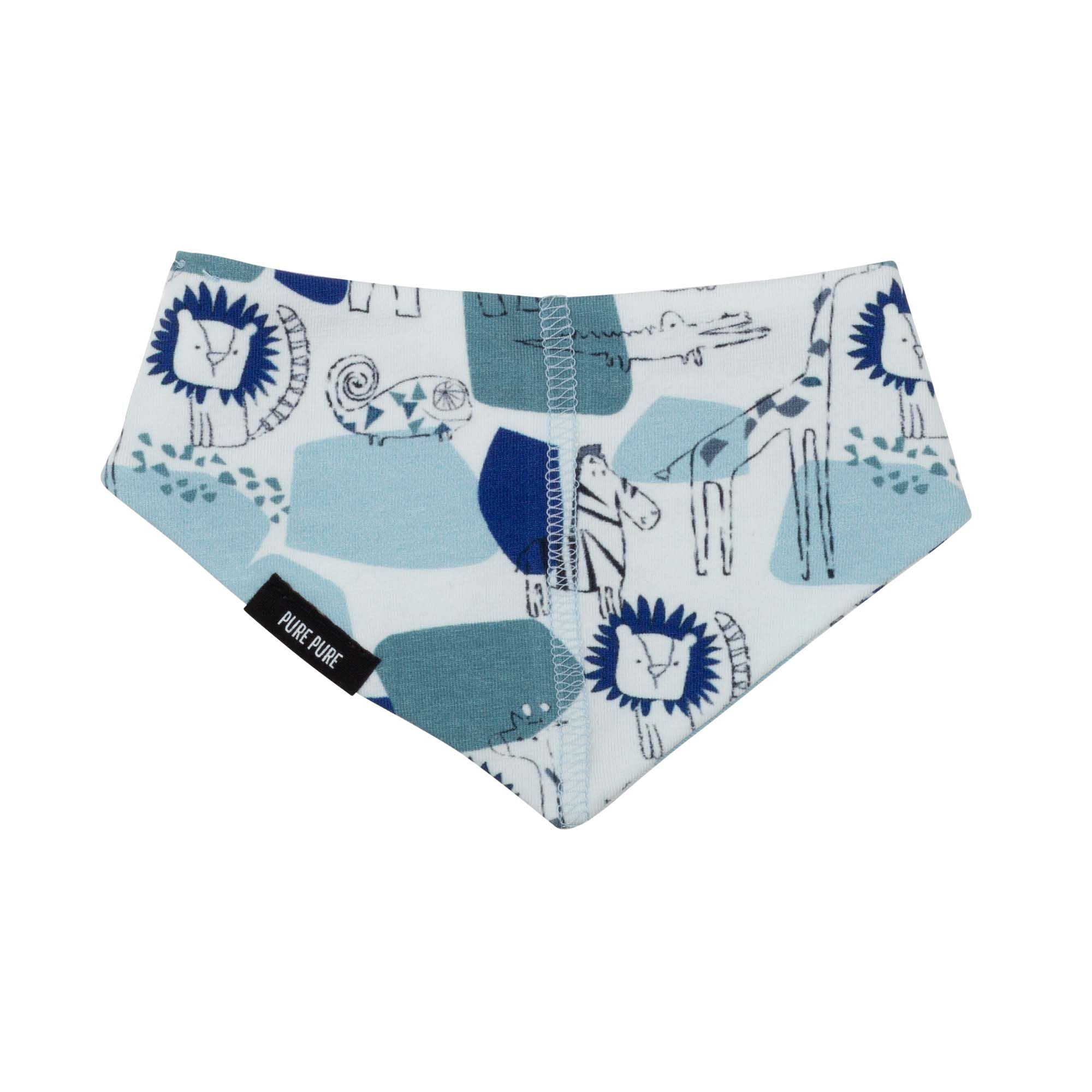 pure pure Baby-Halstuch animals jeans