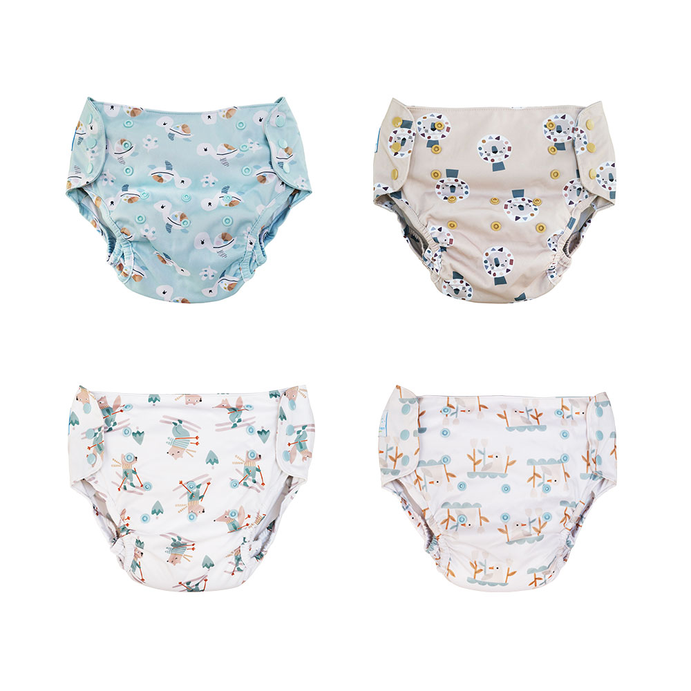 Blümchen 2in1 Überhose XL Druckies Cozy Designs 2