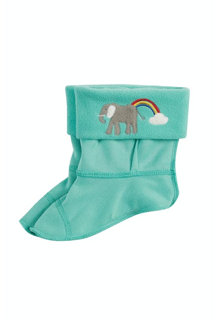 Warm Up Welly Liner Pacific Aqua/Elephant