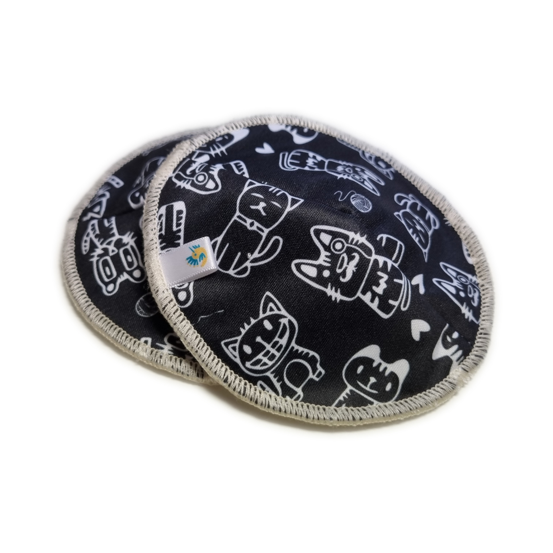 Doodush Stilleinlagen Retro Cats (1 Paar)