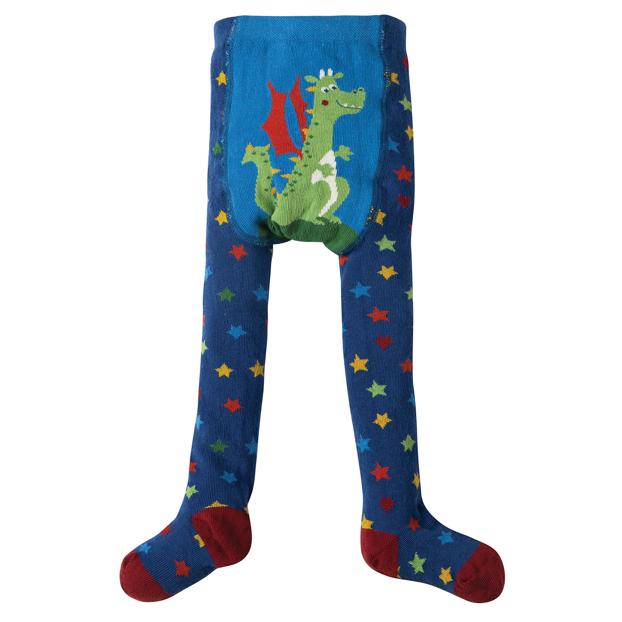 Frugi Crawl Away Tights Dragon