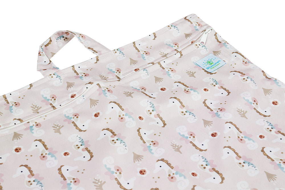 Blümchen hängender XL Windelsack Sweet Seahorse