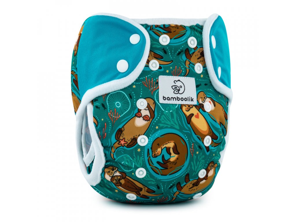 Bamboolik Ai2 Duo-Überhose Inversion Verliebte Otter Druckies