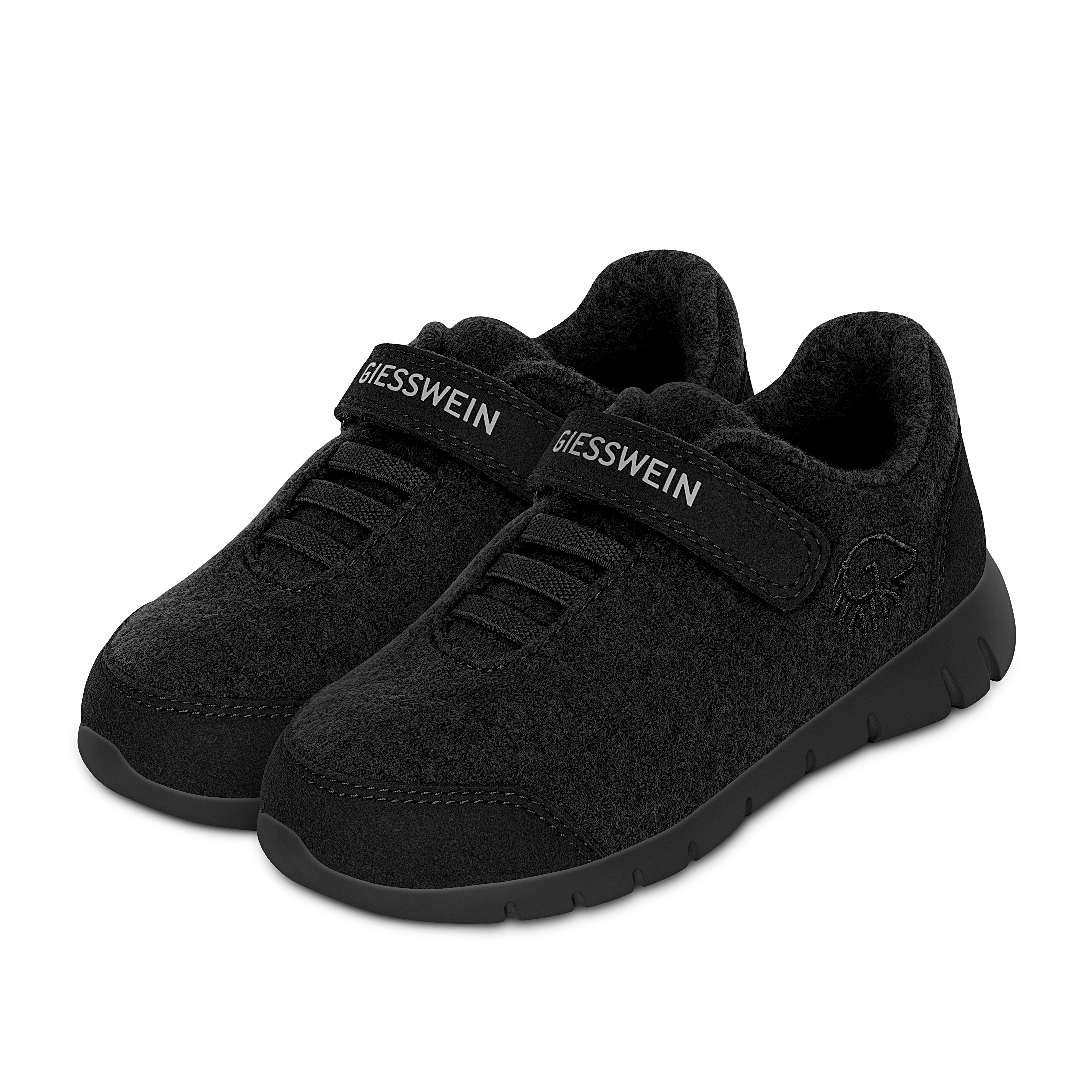 Giesswein Merino Wool Runners Kids schwarz