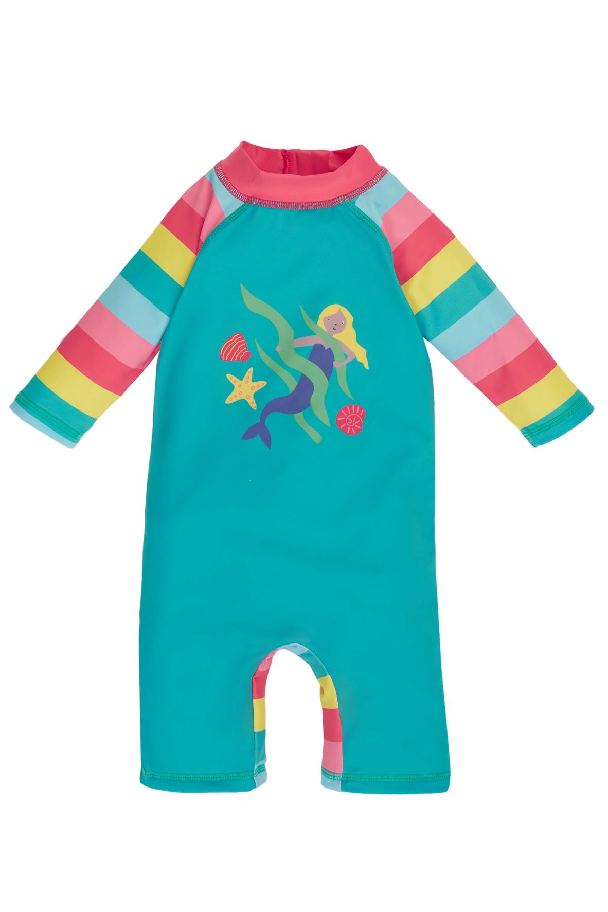 Frugi Little Sun Safe Suit Mermaid