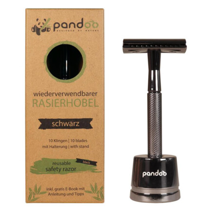 Pandoo Rasierhobel schwarz