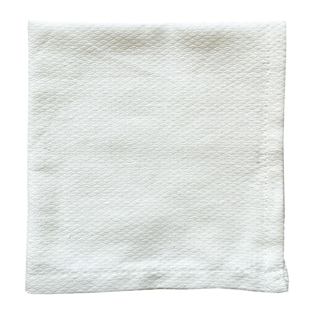 Blümchen große Reinigungstücher Birdseye mit Saumnaht (6 Stk.)