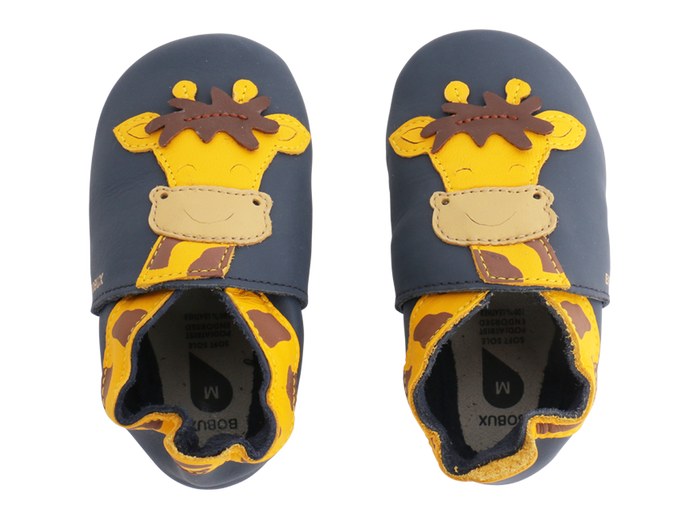 BOBUX SoftSole - Navy Giraffe