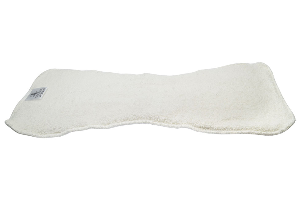 Blümchen Frottee Nachteinlagen Bambus/Baumwolle