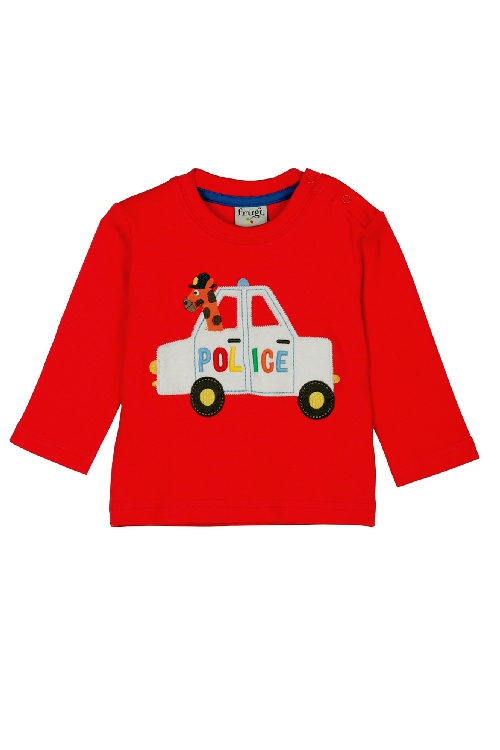 Little Discovery Applique Top Polizei
