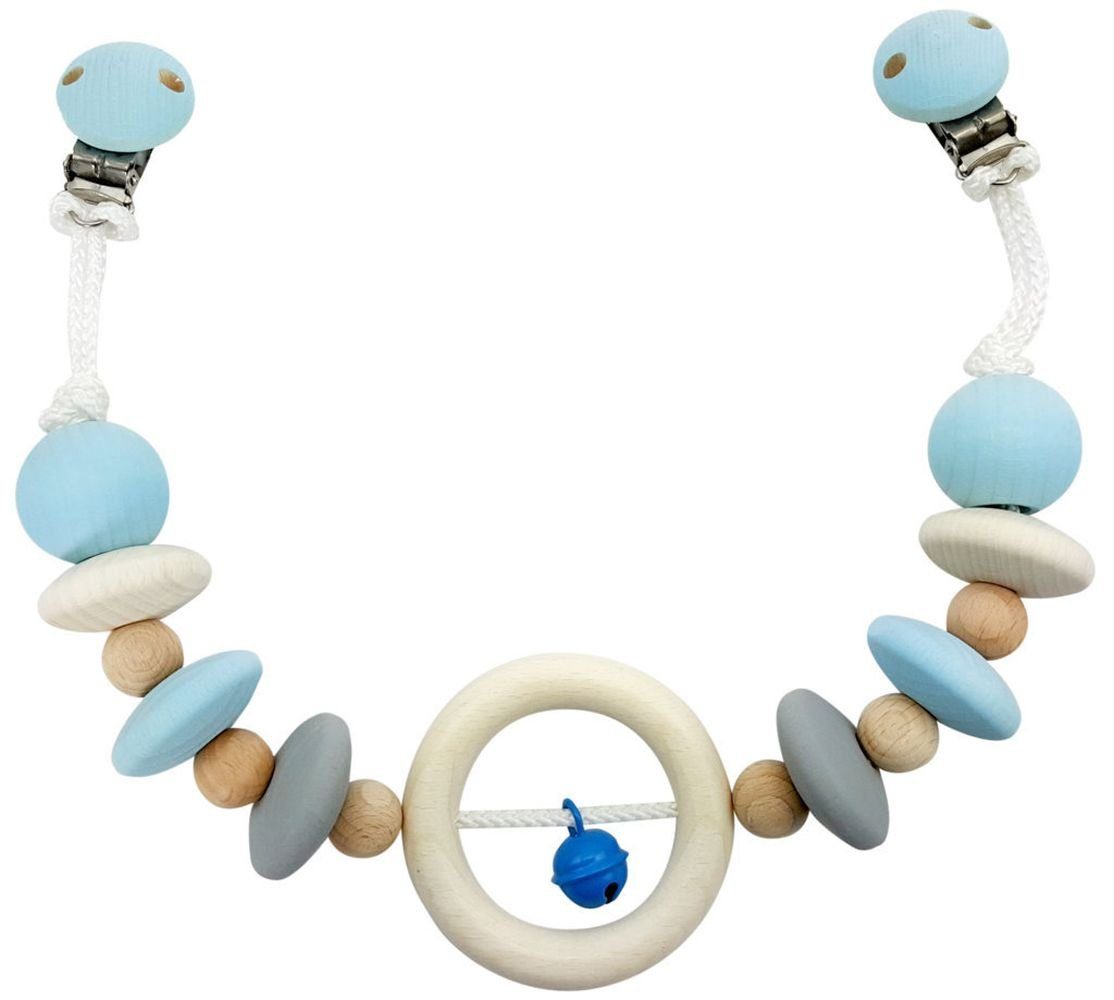 Kinderwagenkette natur-blau