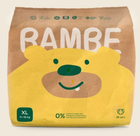 Bambe Ökowindel Gr. XL (11-16kg) 32 Stk.