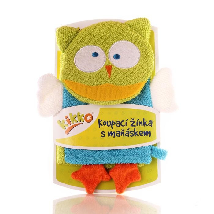 xkko Waschlappen mit Handpuppe Alien