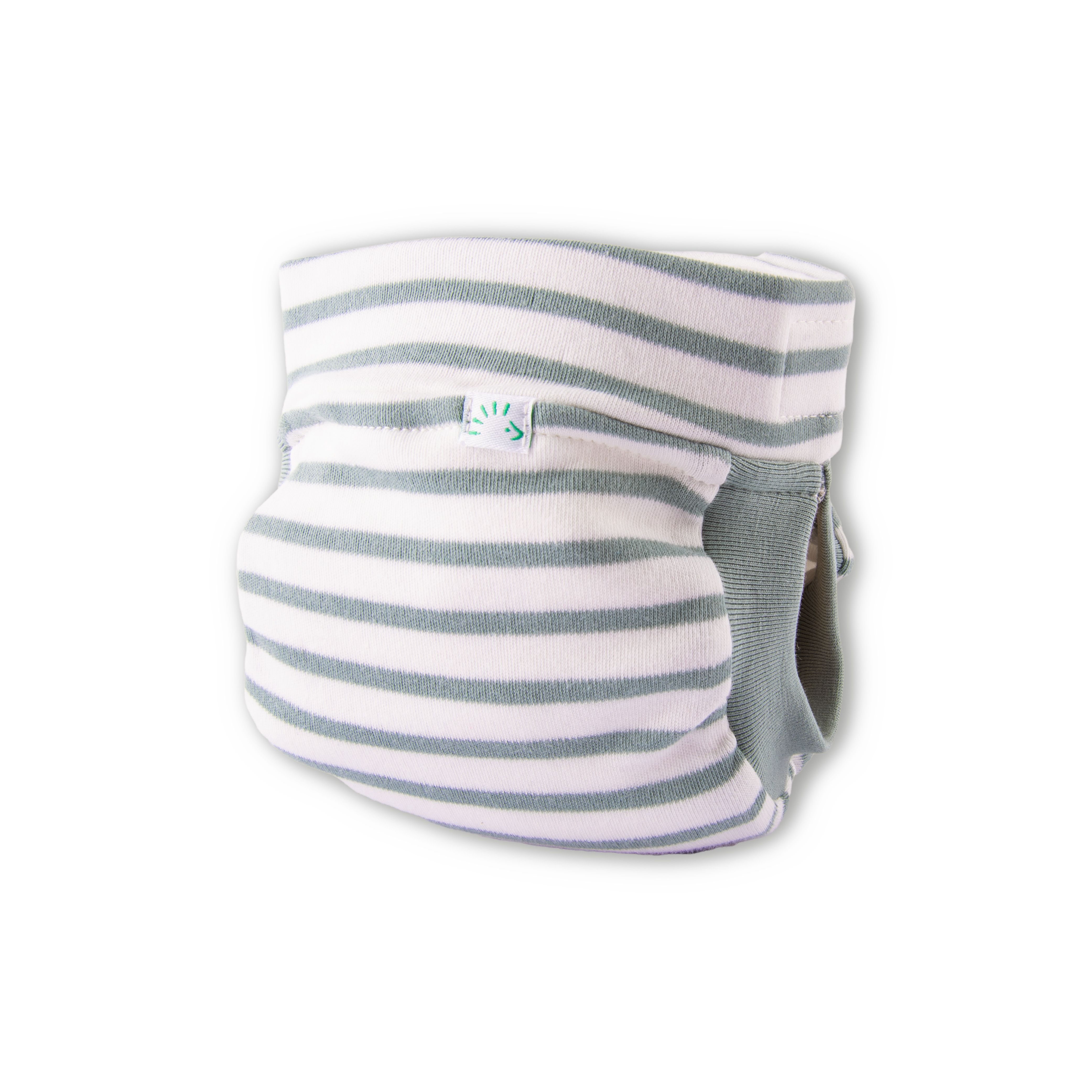 Popolini EasyFree Interlock Sage Green/Ecru