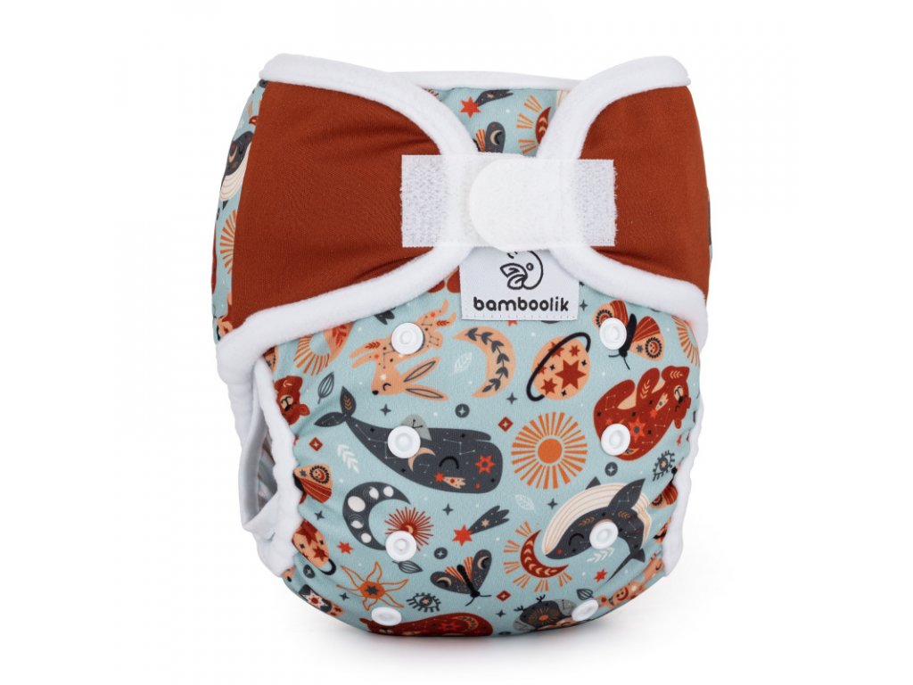 Bamboolik Ai2 Duo-Überhose Inversion Himmlische Tiere Klett