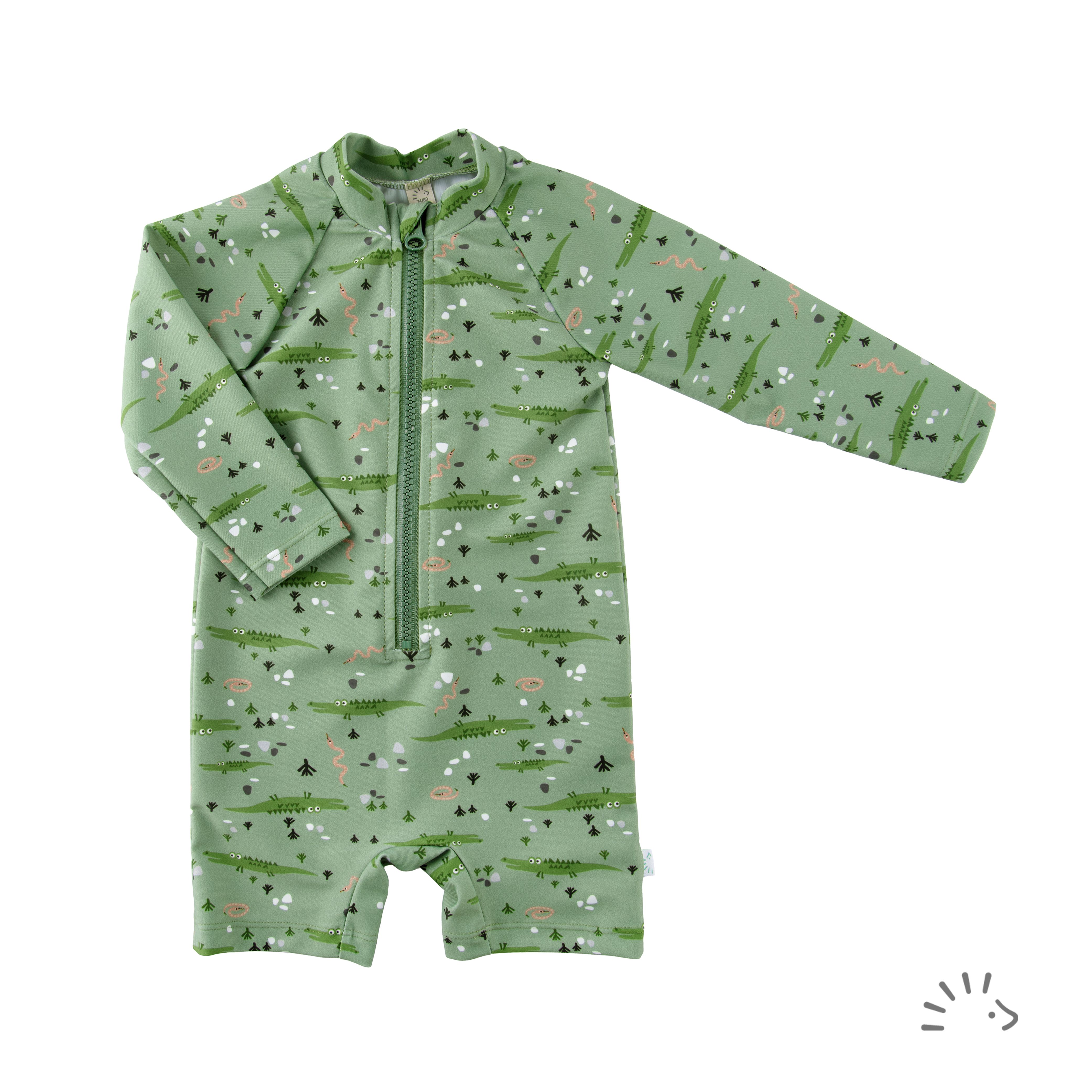 Popolini UV Schwimmanzug langarm Crocodile