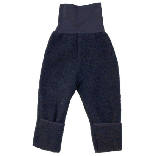 iobio Wollfleece-Hose dunkelblau Gr. 50/56