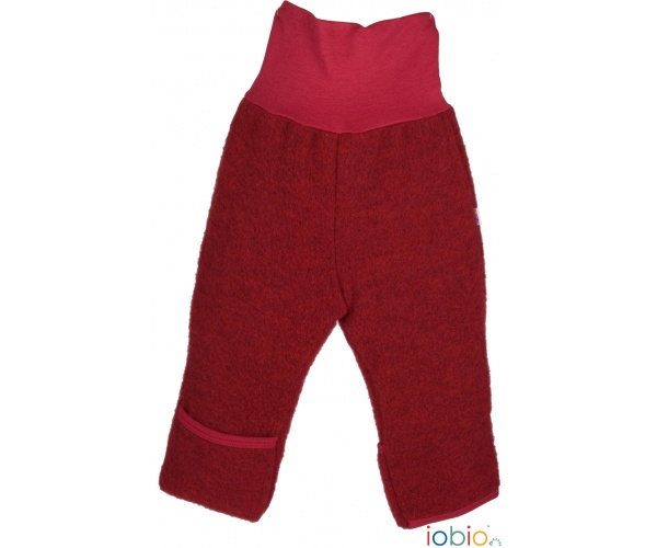 iobio Wollfleece-Hose Beere