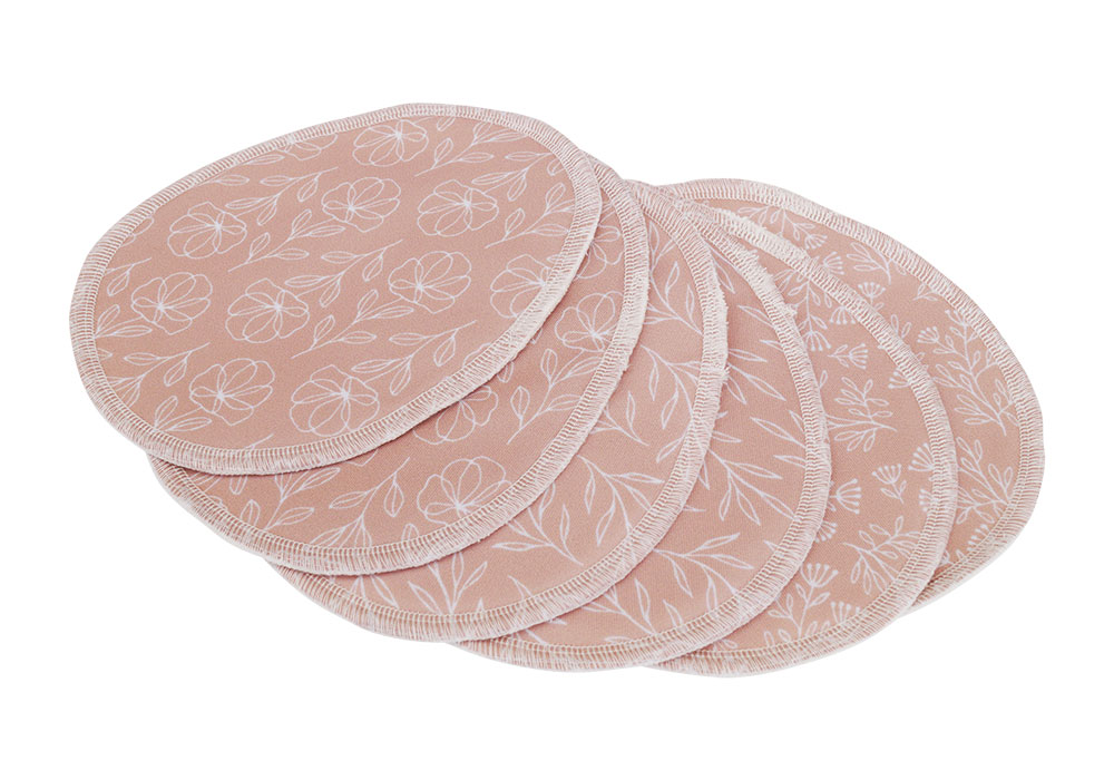 Blümchen Stilleinlagen BioBaumwolle Floral (3 Paar)