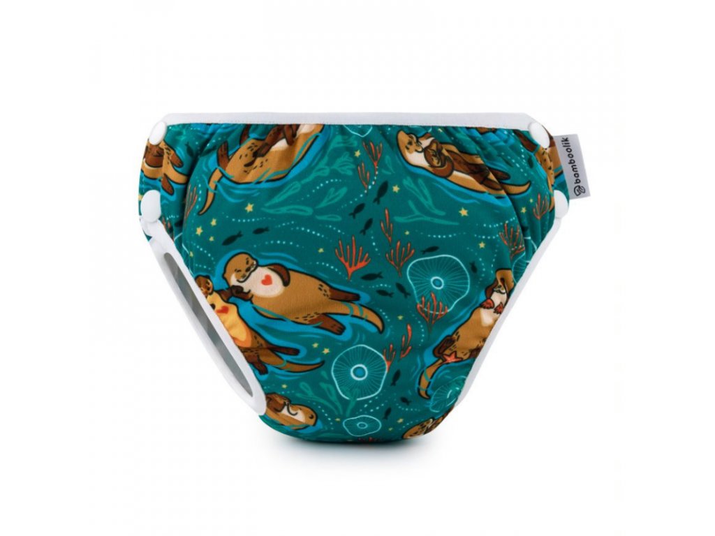 Bamboolik Schwimmwindel Verliebte Otter