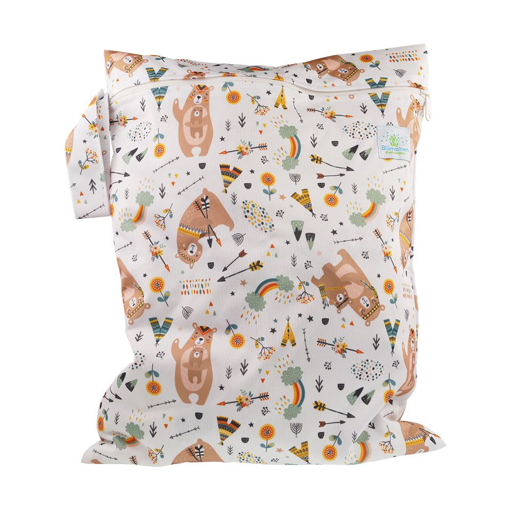 Blümchen Wetbag Mama Bär
