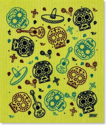Groovy Goods Schwammtuch Skull