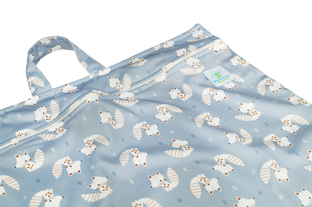 Blümchen hängender XL Windelsack Sweet Fox