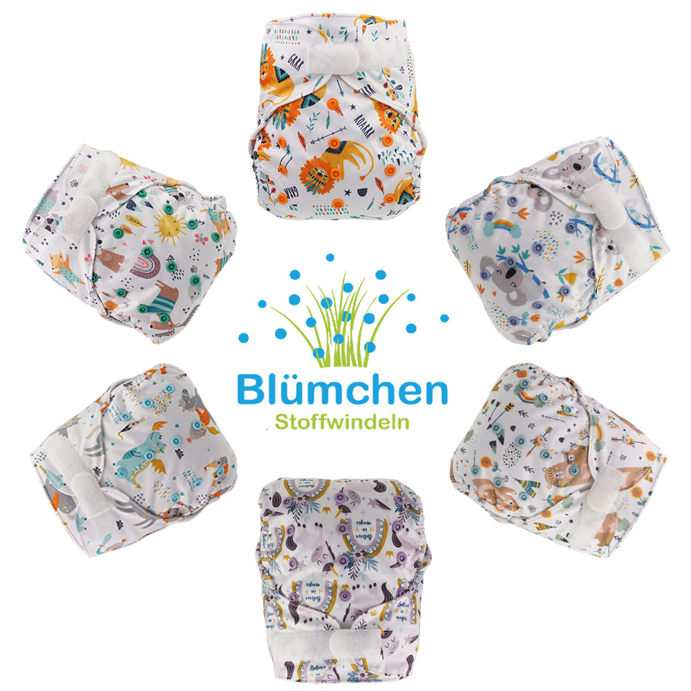 Blümchen Überhose Klett FANTASY 2