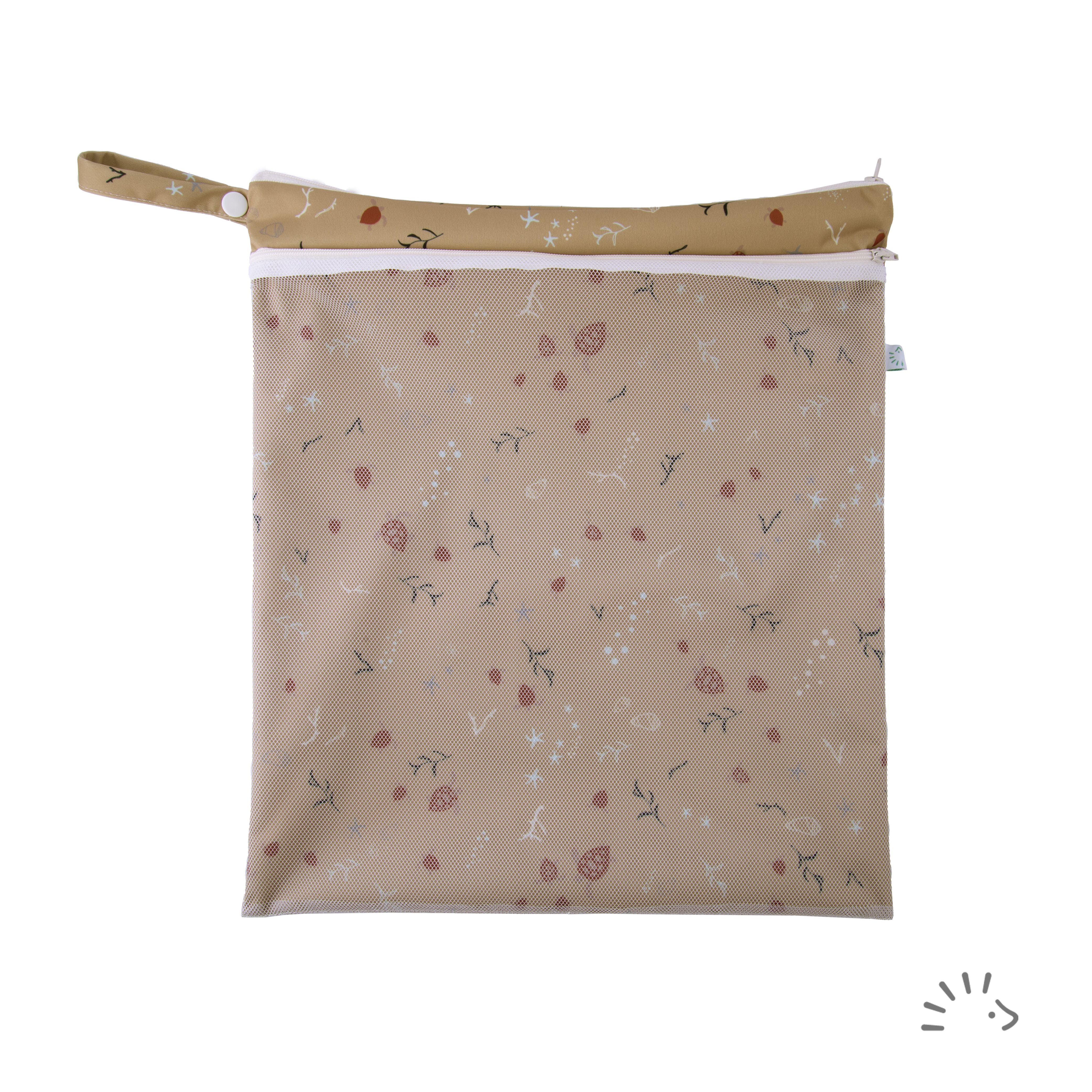 Popolini Wetbag mit Netztasche Turtle Bay