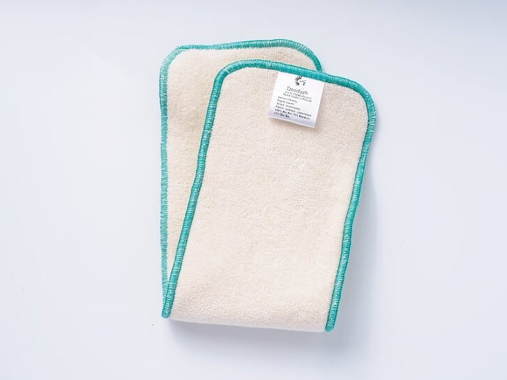 Doodush Saugeinlage Nature 4 Lagen (grün)