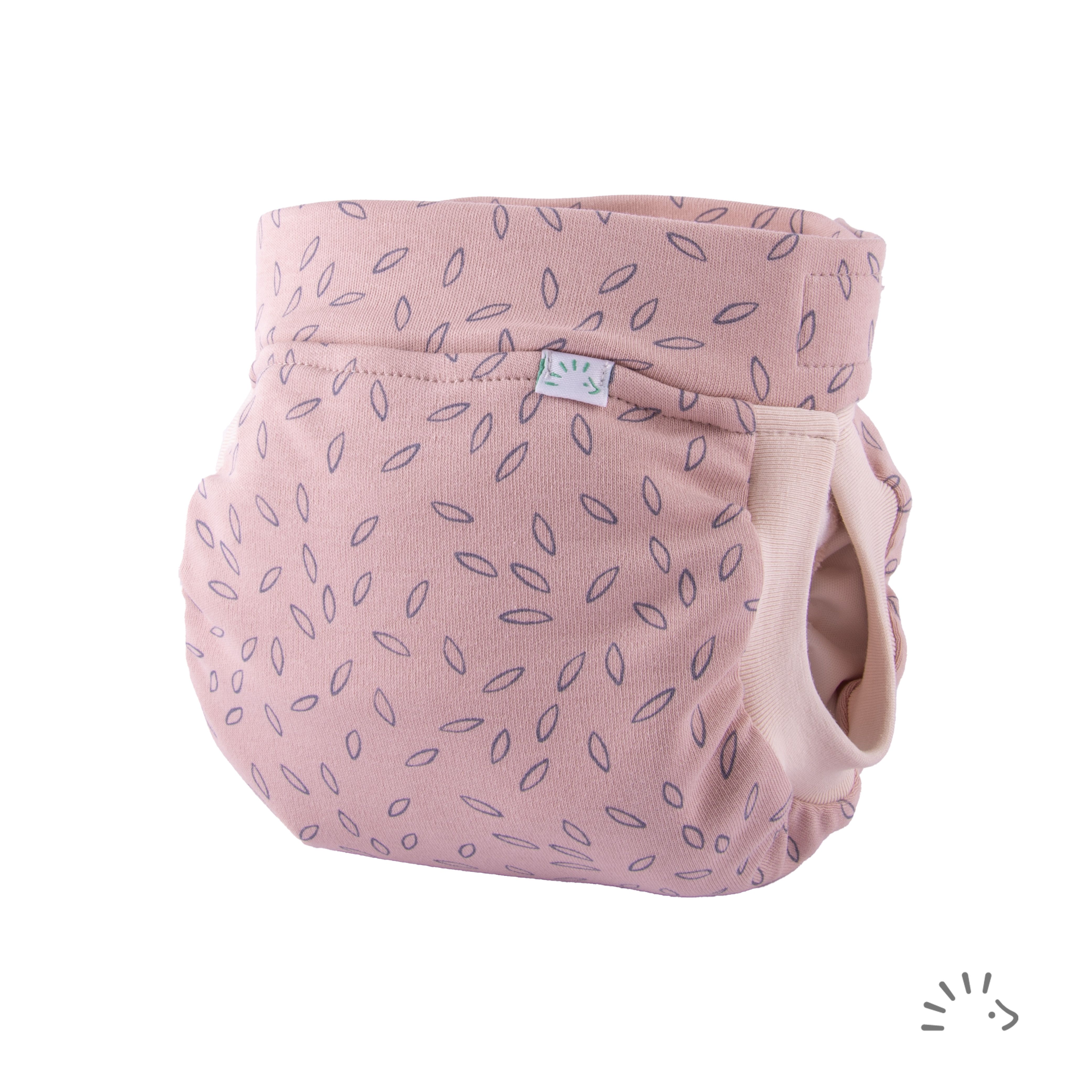 Popolini EasyFree Interlock Beige Leaves