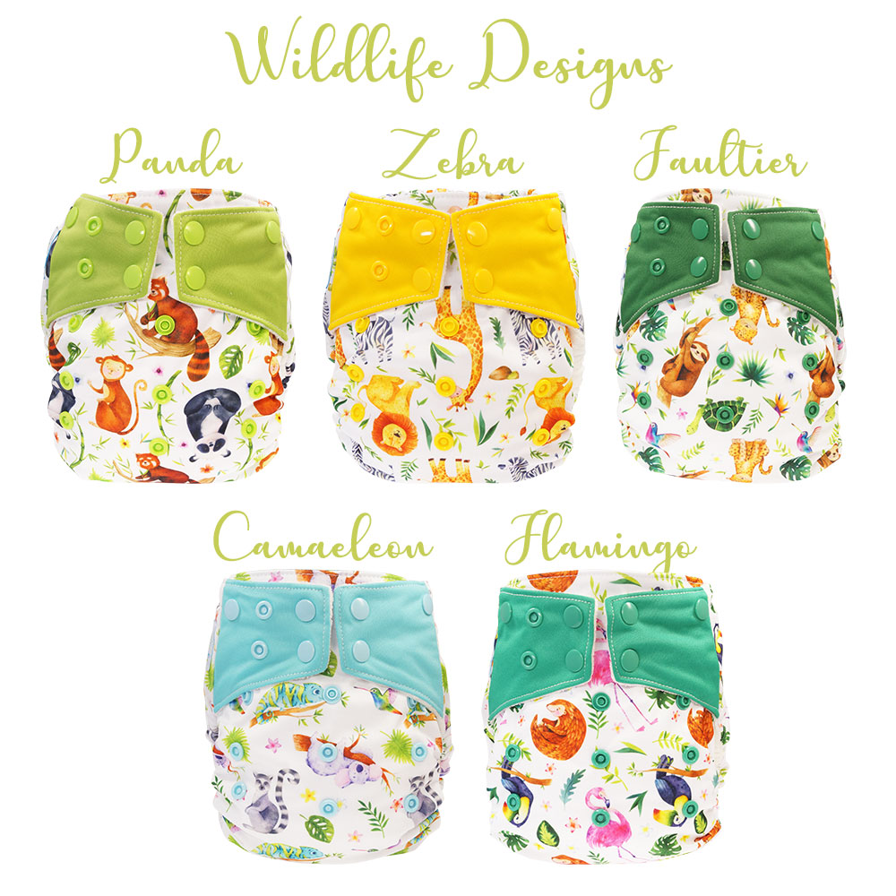 Blümchen AIO Bambus (Druckies) Wildlife Edition - AKTION