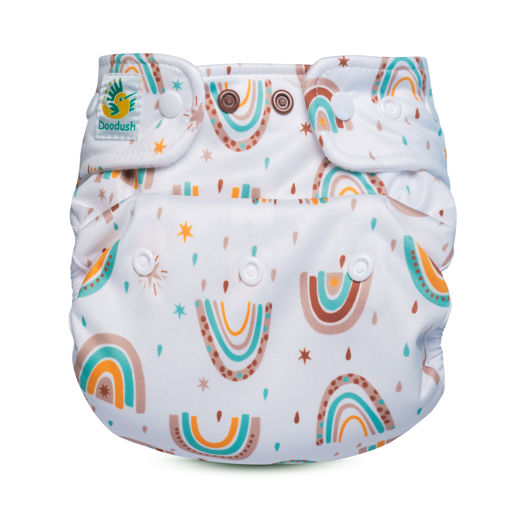 Doodush 2fach-PUL-Überhose Boho Rainbow