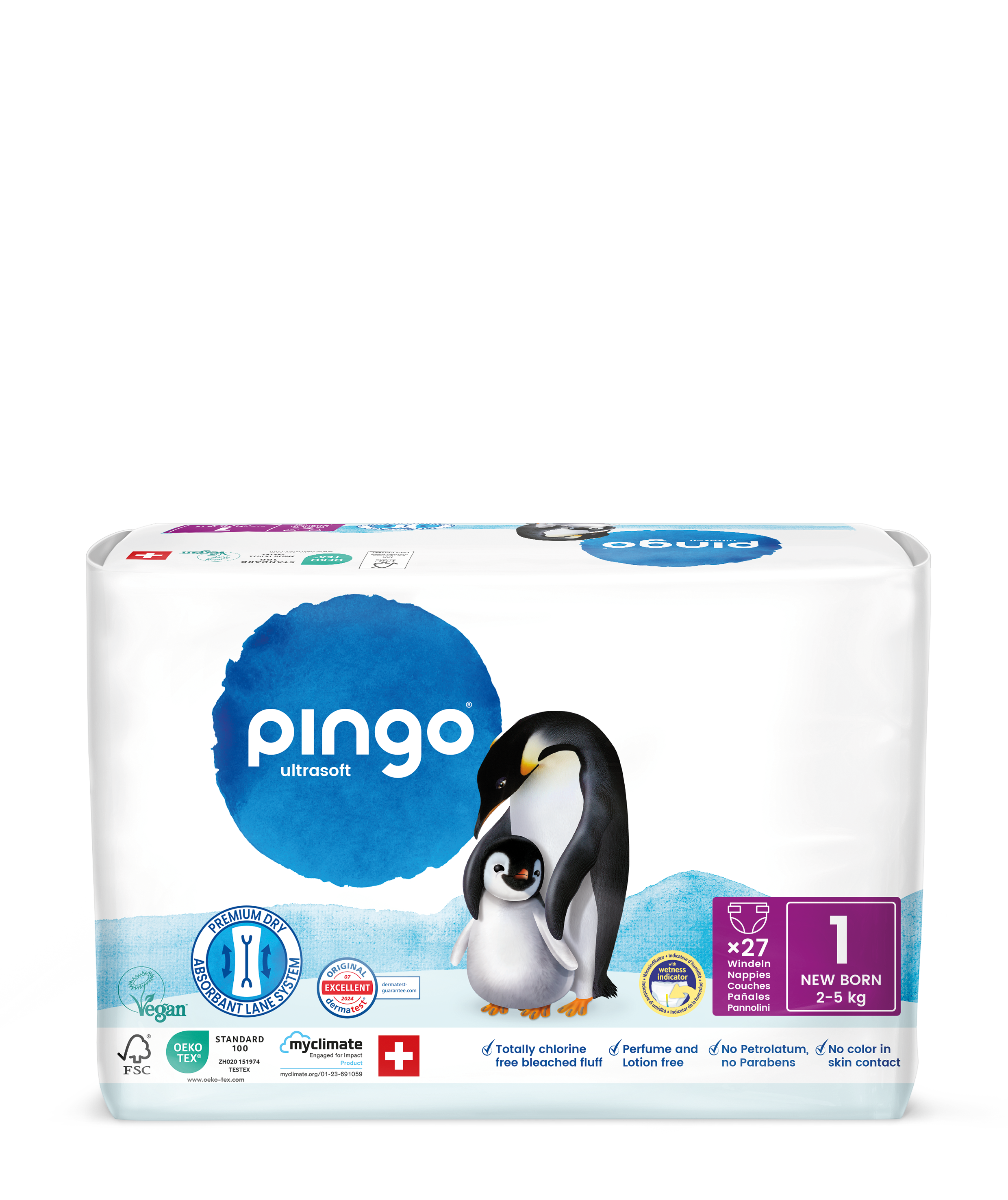 Pingo Windeln ultrasoft Newborn (2-5kg)