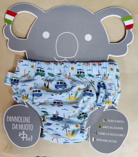 PSS! Trainingsunterhose blau/Strand Gr. S