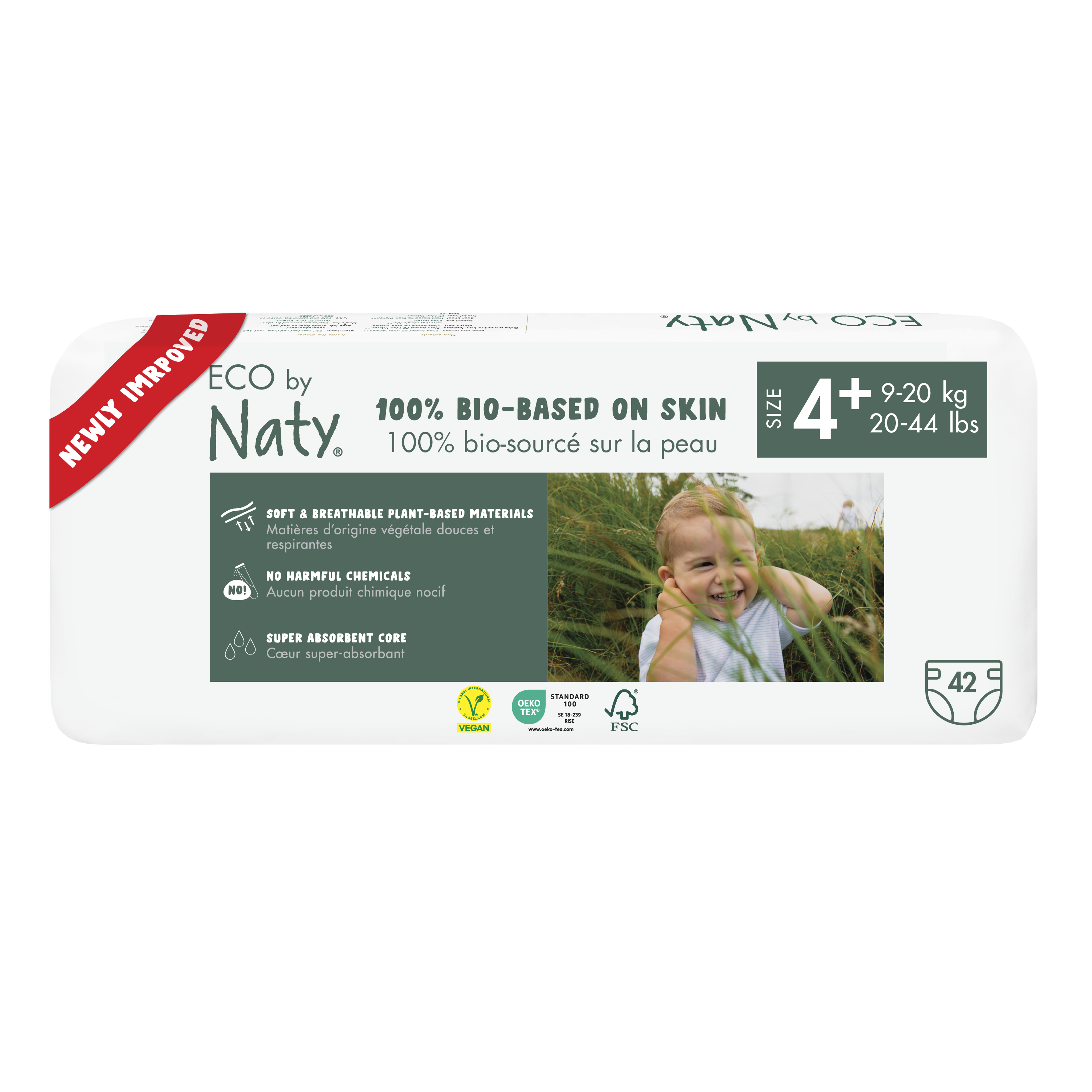 Eco by Naty Windeln Gr. 4+ Jumbo-Sparpack