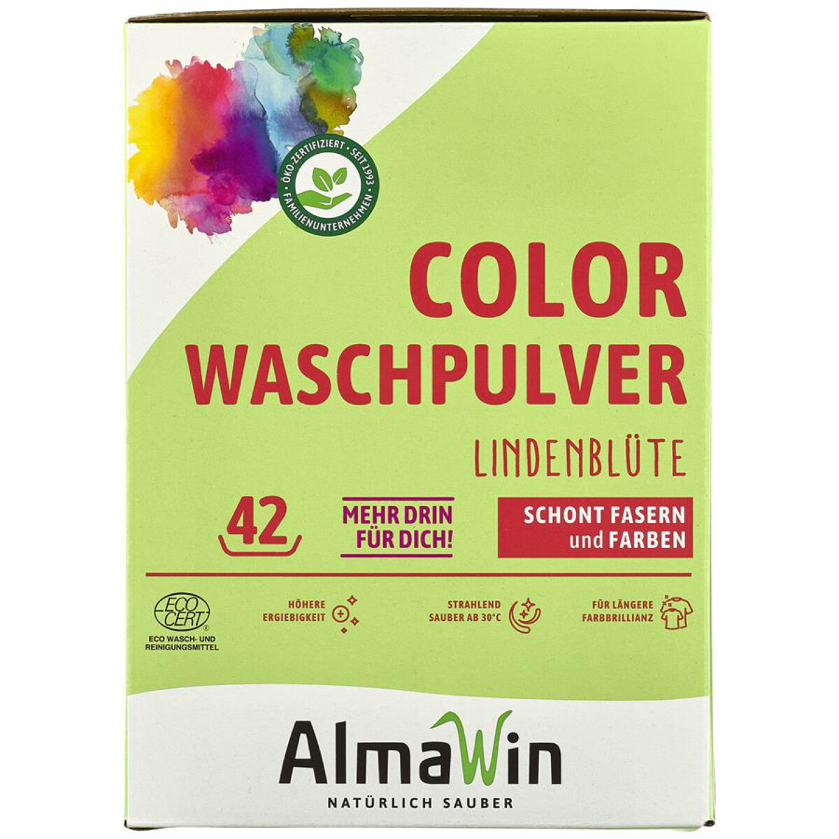 Almawin Colorwaschmittel Lindenblüte 2kg