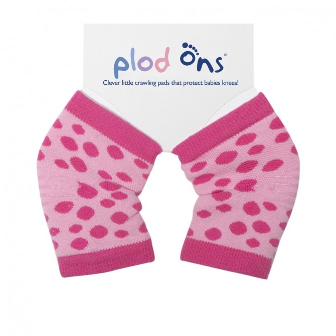 Plod Ons Knieschoner Pink Spot