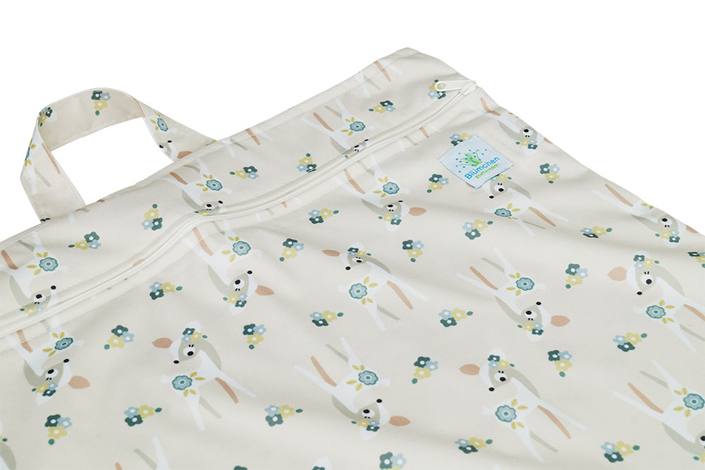 Blümchen hängender XL Windelsack Sweet Bambi