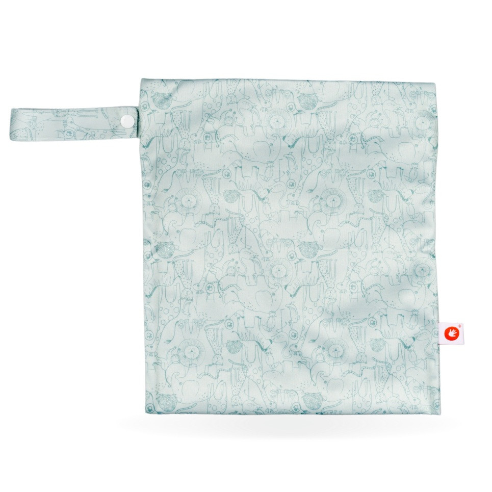xkko Wetbag Safari Granite Green klein
