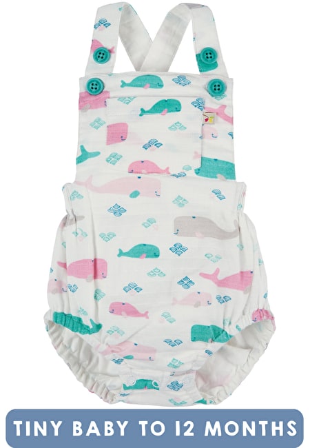 Frugi Dungaree "Little Whale"