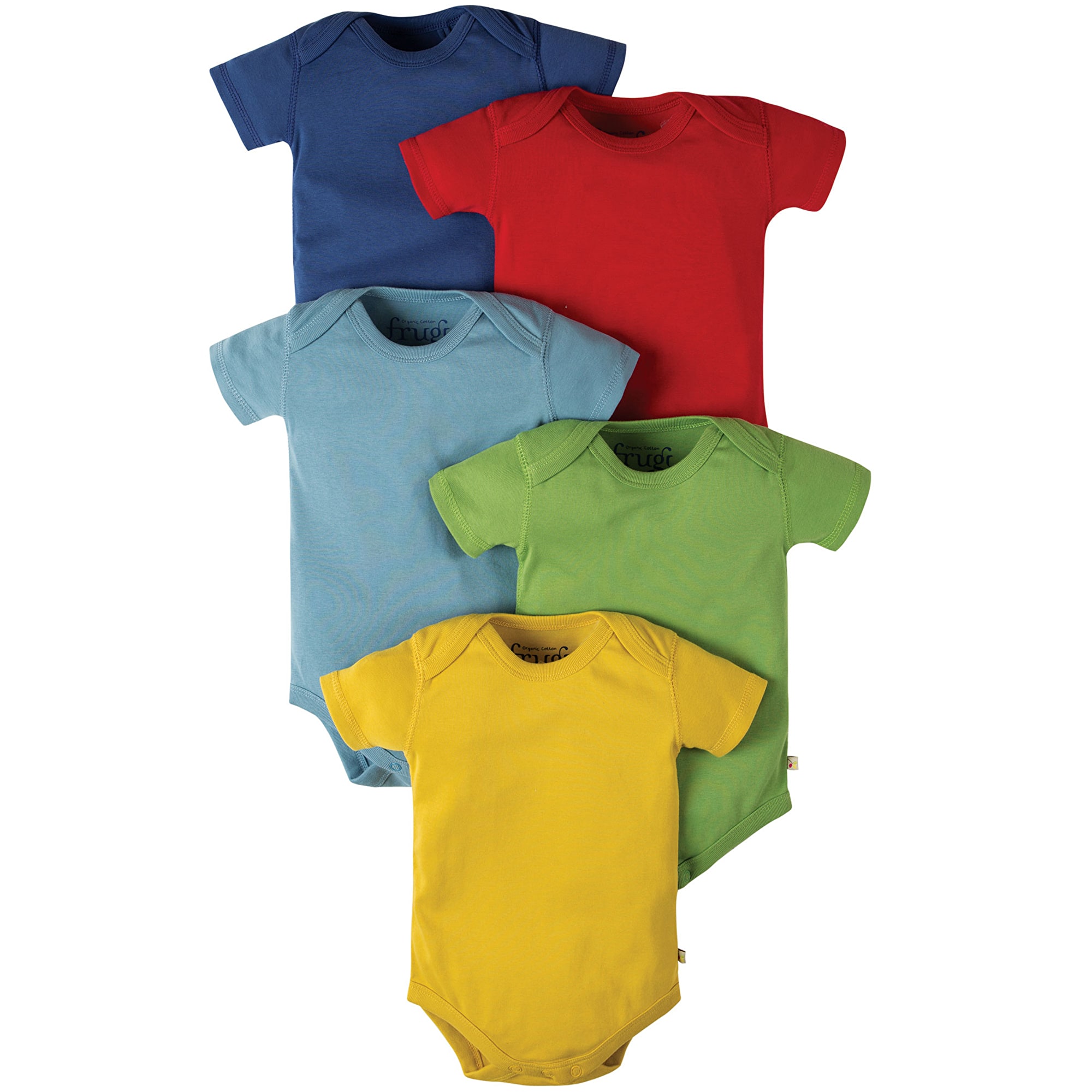 Frugi Bodies "Over The Rainbow" 5er Set