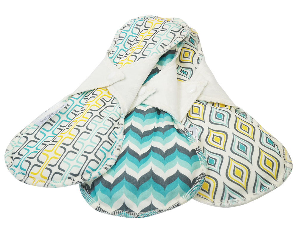 Blümchen Butterfly Pads (3 Stk.) HANF Gr. S