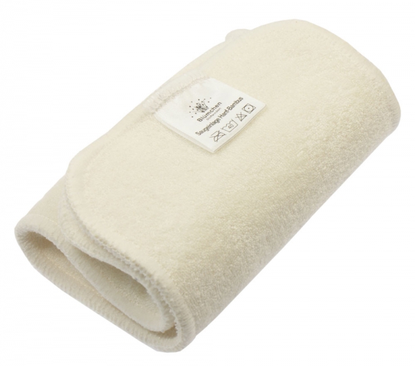 Blümchen Saugeinlage Hanf/Bambus