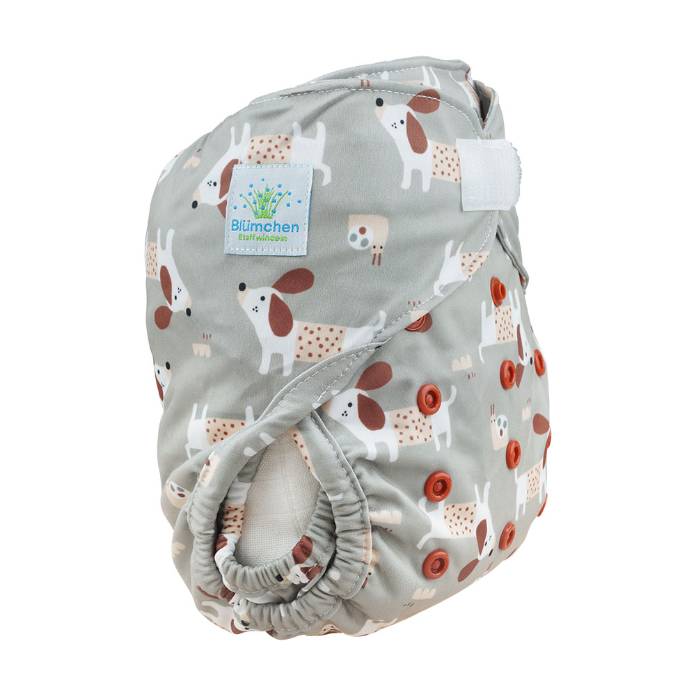 Blümchen Überhose Klett Cozy Designs