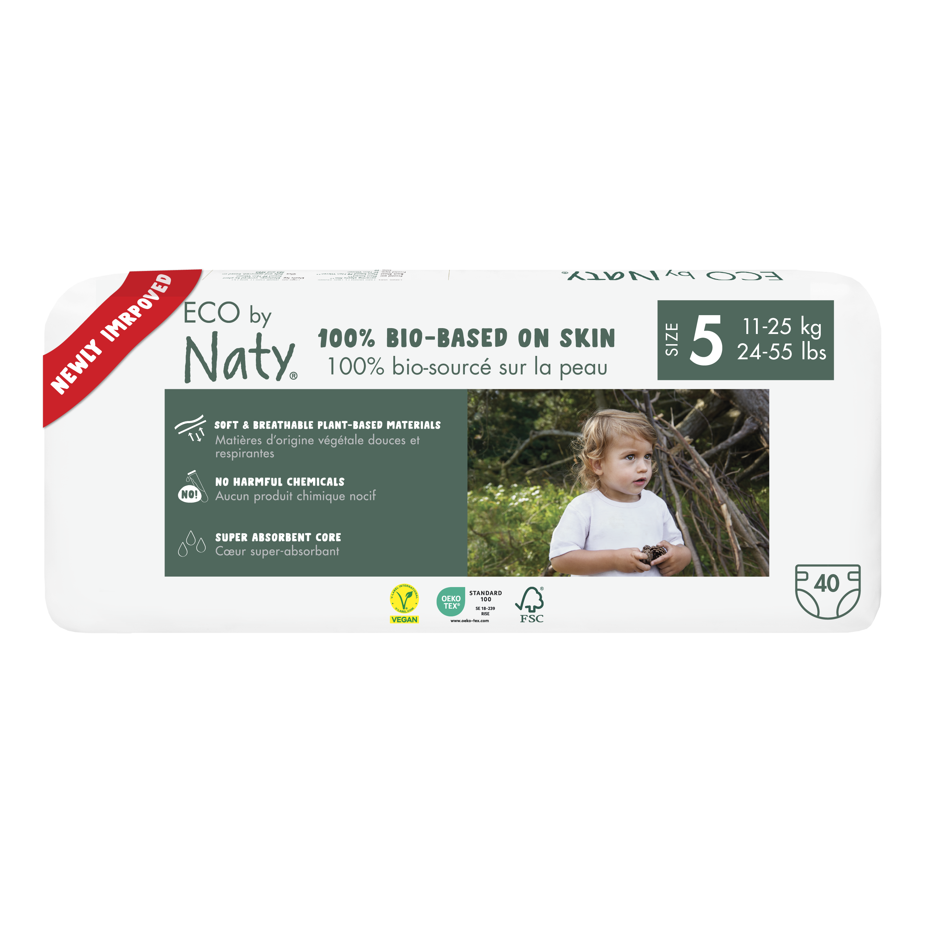 Eco by Naty Windeln Gr. 5 Jumbo-Sparpack