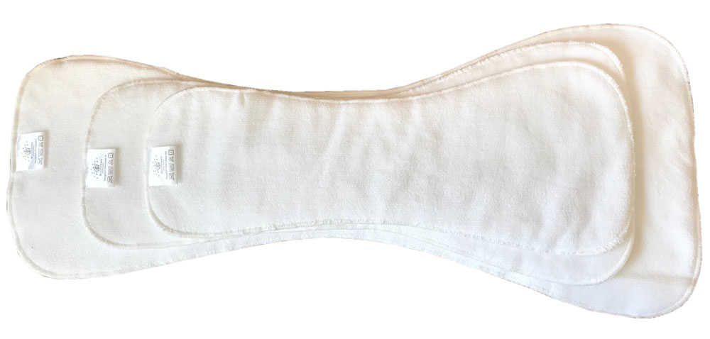 Blümchen Bambusfrottee-Saugeinlage für Jugend/Erwachsenenwindel