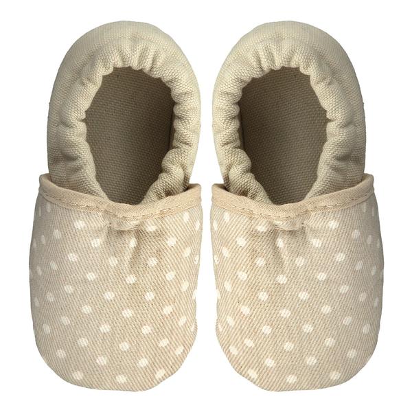 Nanga Krabbelschuh Pünktchen sand Gr. 24